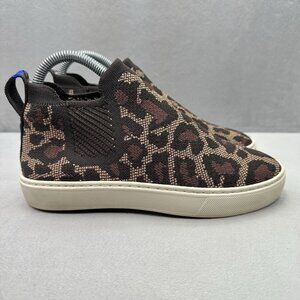 Rothy's The Chelsea Womens‎ Size 5 Ankle Booties Wildcat Knit Sneakers High Top